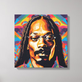 Toile art abstrait Snoop Dog Canvastryck