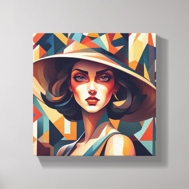 Toile Artistique "Radiant Serinity" Canvastryck (Framsida)