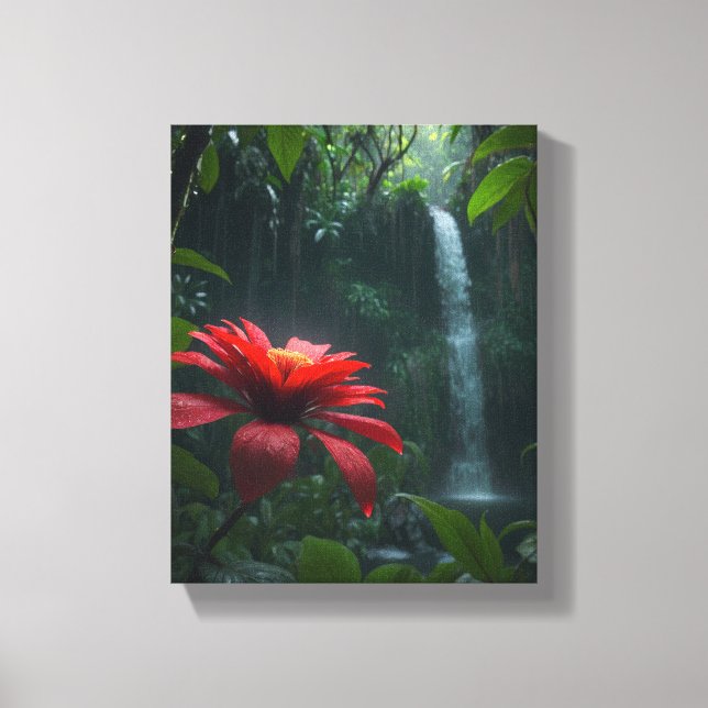 Toile Artistique (Red Paradise) Canvastryck (Framsida)