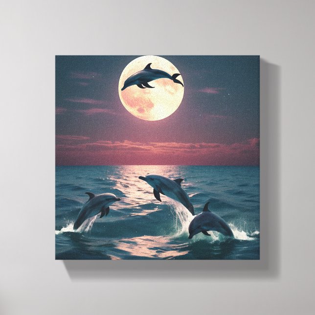 Toile Artistique (The Happiness) Canvastryck (Framsida)