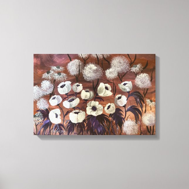 Toile Blooming Dreams Canvastryck (Framsida)