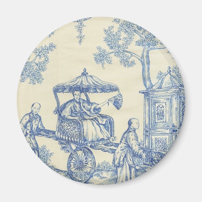 Toile - Blue & White Magnet (Framsidan)
