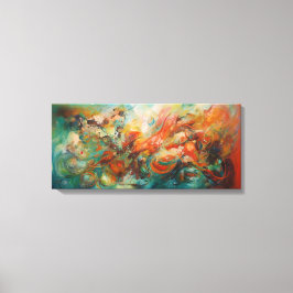 Toile d'art abstrait canvastryck