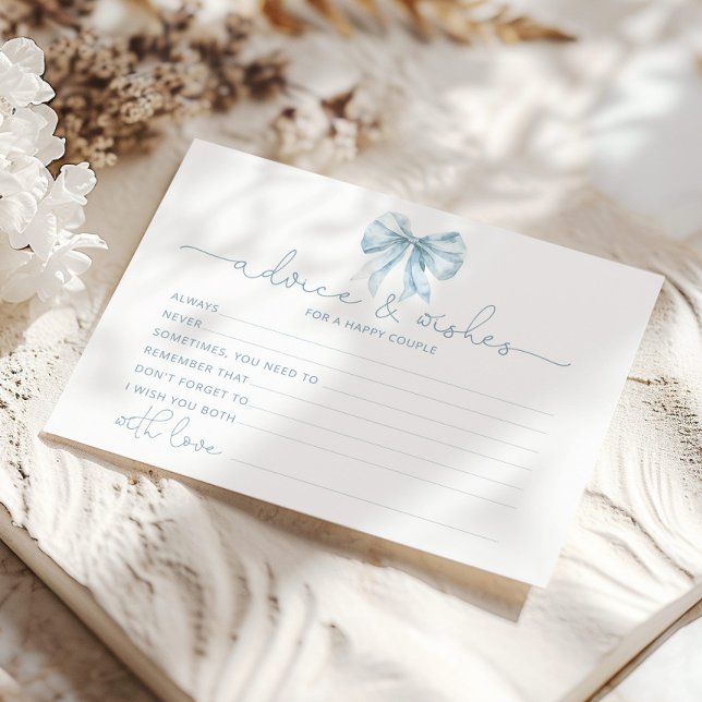 Toile de Jouy Bow-rådgivning och önskemål-kort för (Skapare uppladdad)