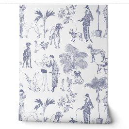 Toile De Jouy City Vintage Tapet