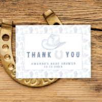 Toile De Jouy Cowboy Baby Shower Tack