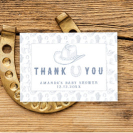 Toile De Jouy Cowboy Baby Shower Tack