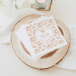 Toile de Jouy Cutie Paj ett könsneutralt tack Pappersservett