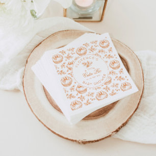 Toile de Jouy Cutie Paj ett könsneutralt tack Pappersservett