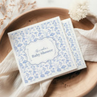 Toile De Jouy Mushroom Woodland Baby Shower