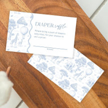 Toile De Jouy Safari Baby Shower Blöjtomte