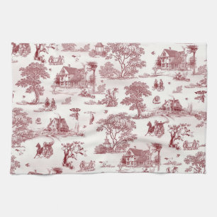 Toile De Jouy - vintageeftermiddag Kökshandduk