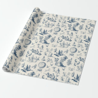 Toile du Jouy wrapping paper Presentpapper