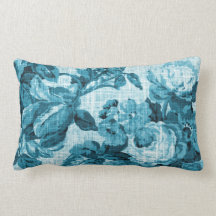 Toile för blått för Aquakrickaturkos blom- tyg