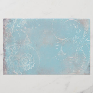 Toile för franska blått personlig brevpapper