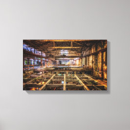 Toile hall industriel canvastryck