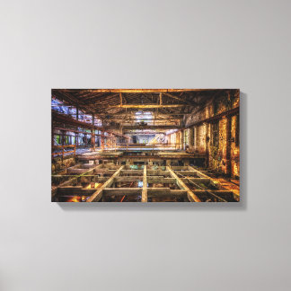 Toile hall industriel canvastryck