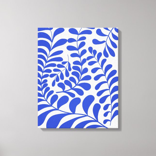 Toile Les herbes sauvages, style Matisse Canvastryck (Framsida)