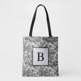 Toile Monogram Tote Bag Tygkasse