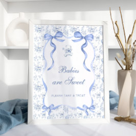 Toile Nalle Spädbarn är Sweet Ta ett Behandlingen Poster