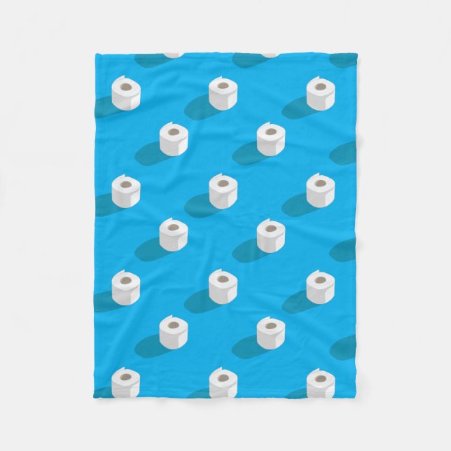 Toile Papprare bristning Fleecefilt (Framsidan)