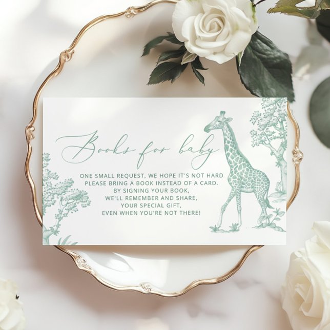 Toile Sage fantasifulla Safari-böcker för bebis-bi Tilläggskort (Skapare uppladdad)