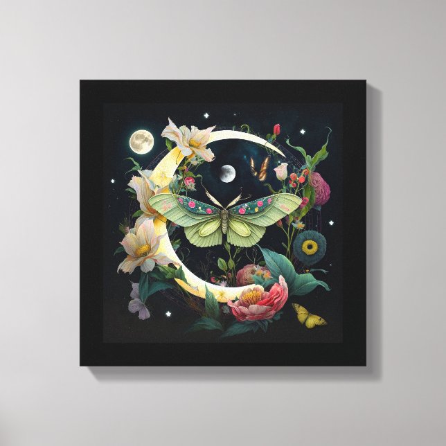 Toile tendue -  Papillon de nuit Canvastryck (Framsida)