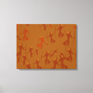 Toile tendue Peinture rupestre tassili préhistoire Canvastryck