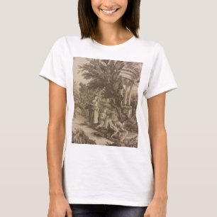 Toile: Tvätta Dag vid floden Tee Shirt