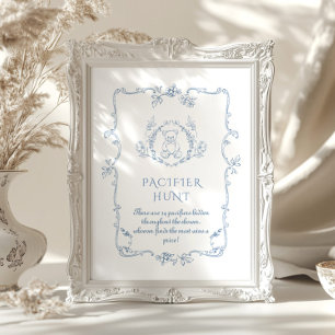 Toile Vintage Nalle Nappar Hunt-spel Poster