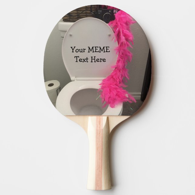 Toilet Bowl Funny Creat a MEME Pingisracket (Framsidan)