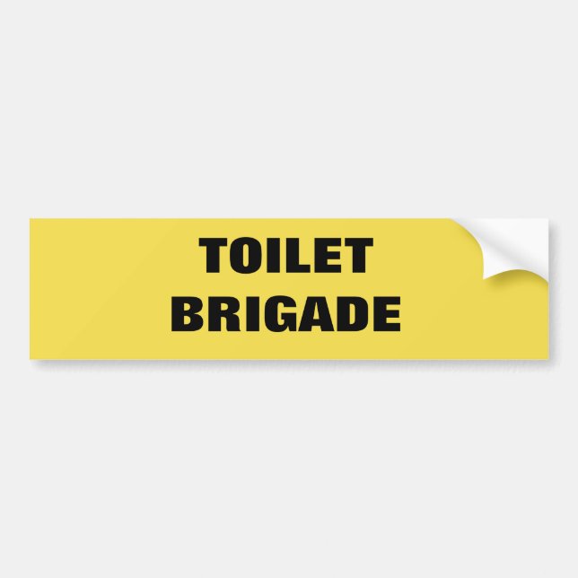 TOILET BRIGADE BILDEKAL (Framsidan)