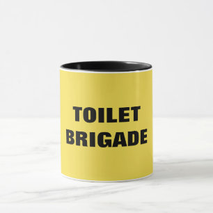 TOILET BRIGADE MUGG