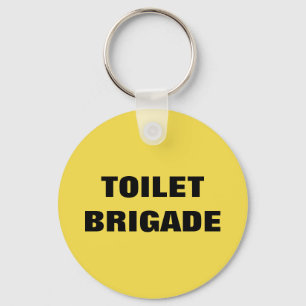 TOILET BRIGADE NYCKELRING