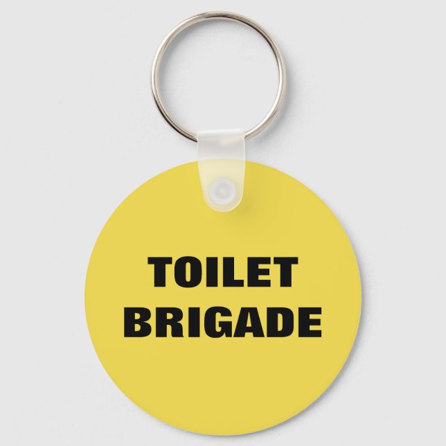 TOILET BRIGADE NYCKELRING (Framsida)