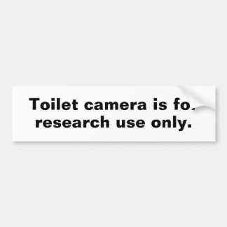 Toilet Camera Sticker Bildekal