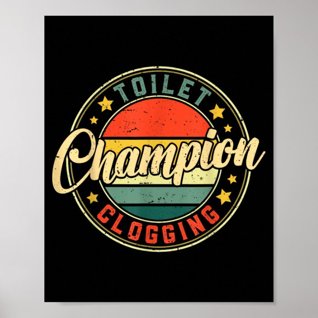 Toilet Clogging Chamon  Poster (Framsidan)