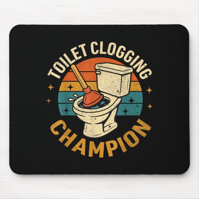 Toilet Clogging Chamon Tee Funny Meme  Musmatta (Framsidan)