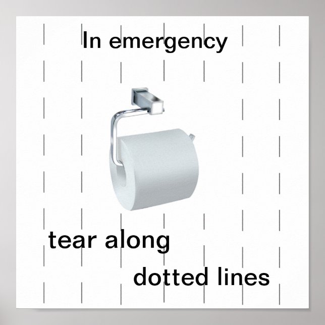 Toilet humor poster (Framsidan)