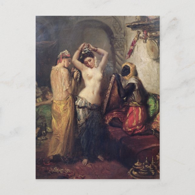 Toilet i Seraglio Vykort (Framsida)