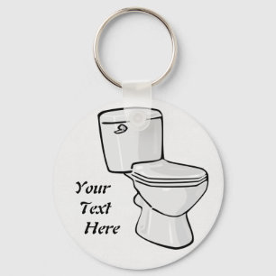 Toilet Keychain Nyckelring