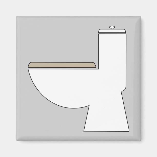 Toilet Lavatory magnet (Framsidan)