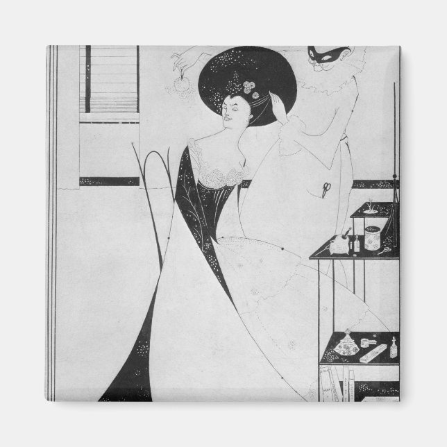 Toilet of Salome Magnet (Framsidan)