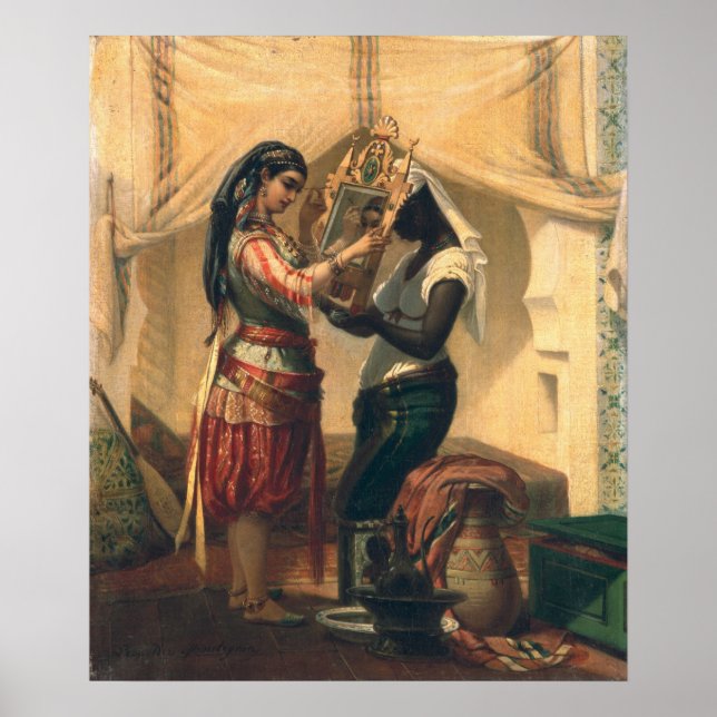 Toilet of the Odalisque Poster (Framsidan)