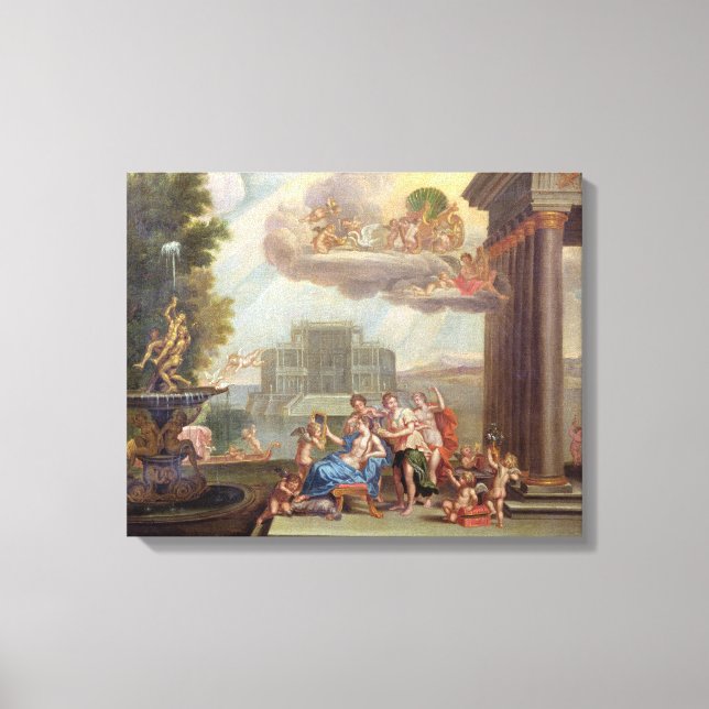 Toilet of Venus, 1700-talet Canvastryck (Framsida)