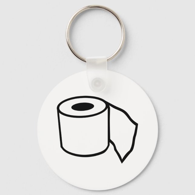 Toilet paper roll nyckelring (Framsida)
