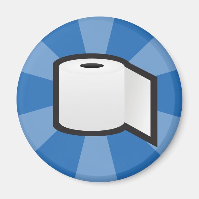 Toilet Papper Magnet (Framsidan)