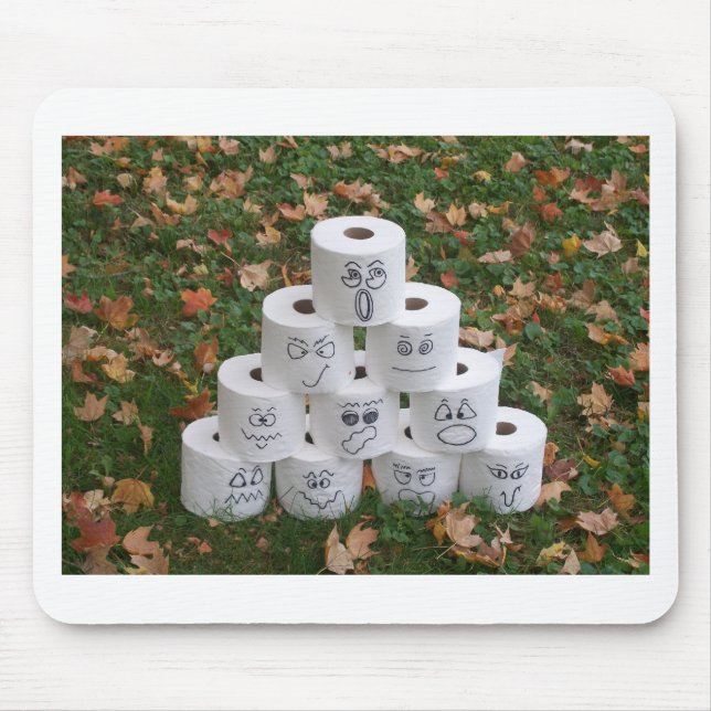 Toilet Papper Pyramid Musmatta (Framsidan)