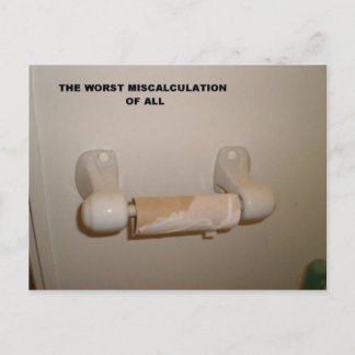 TOILET PAPPER SUPRISE VYKORT