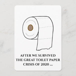 Toilet Papprare Groomsman frieri Inbjudningar